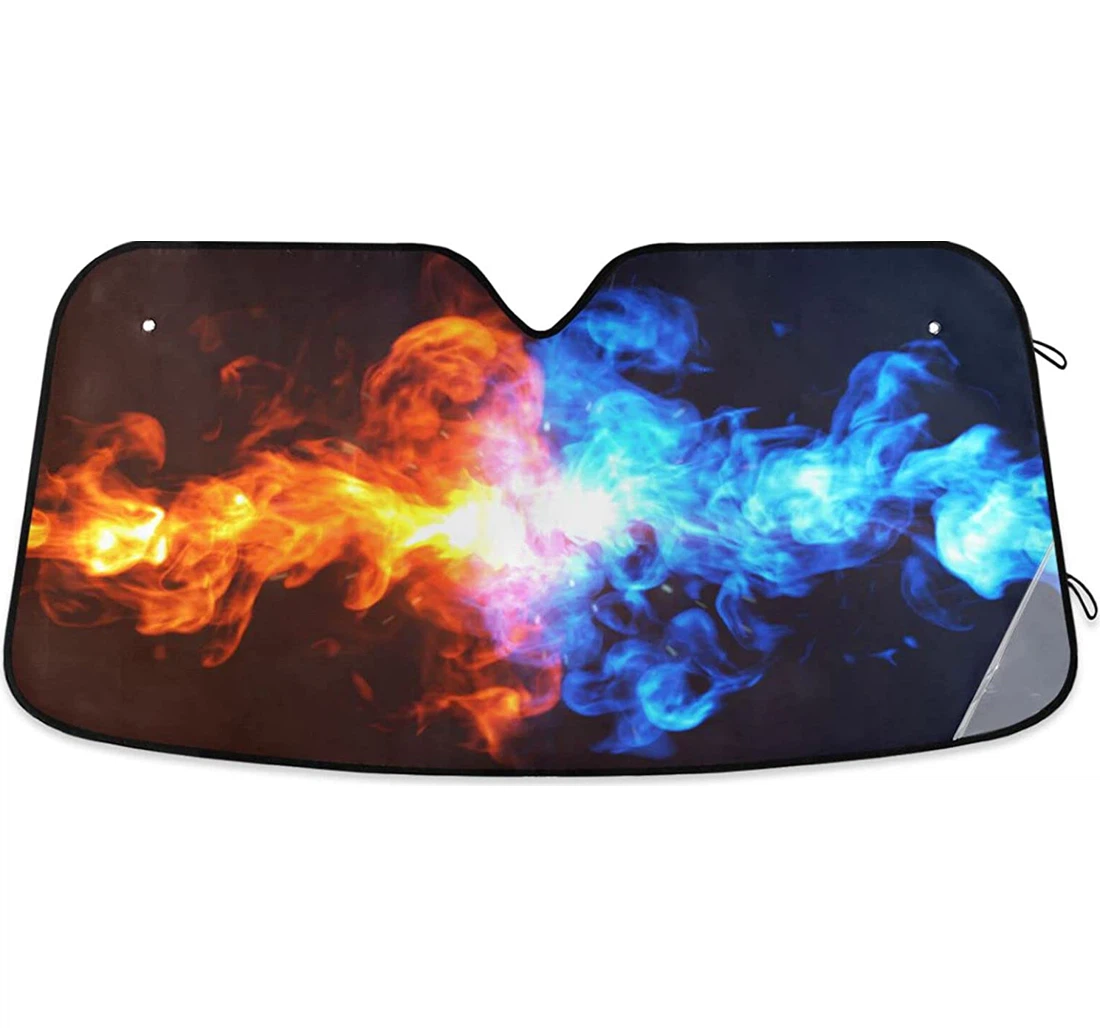 Fire Ice Auto Sun Shade