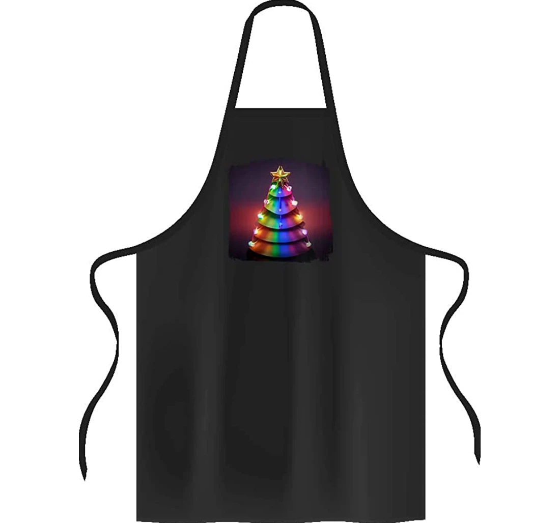 Pride Design Rainbow Graphic Apron