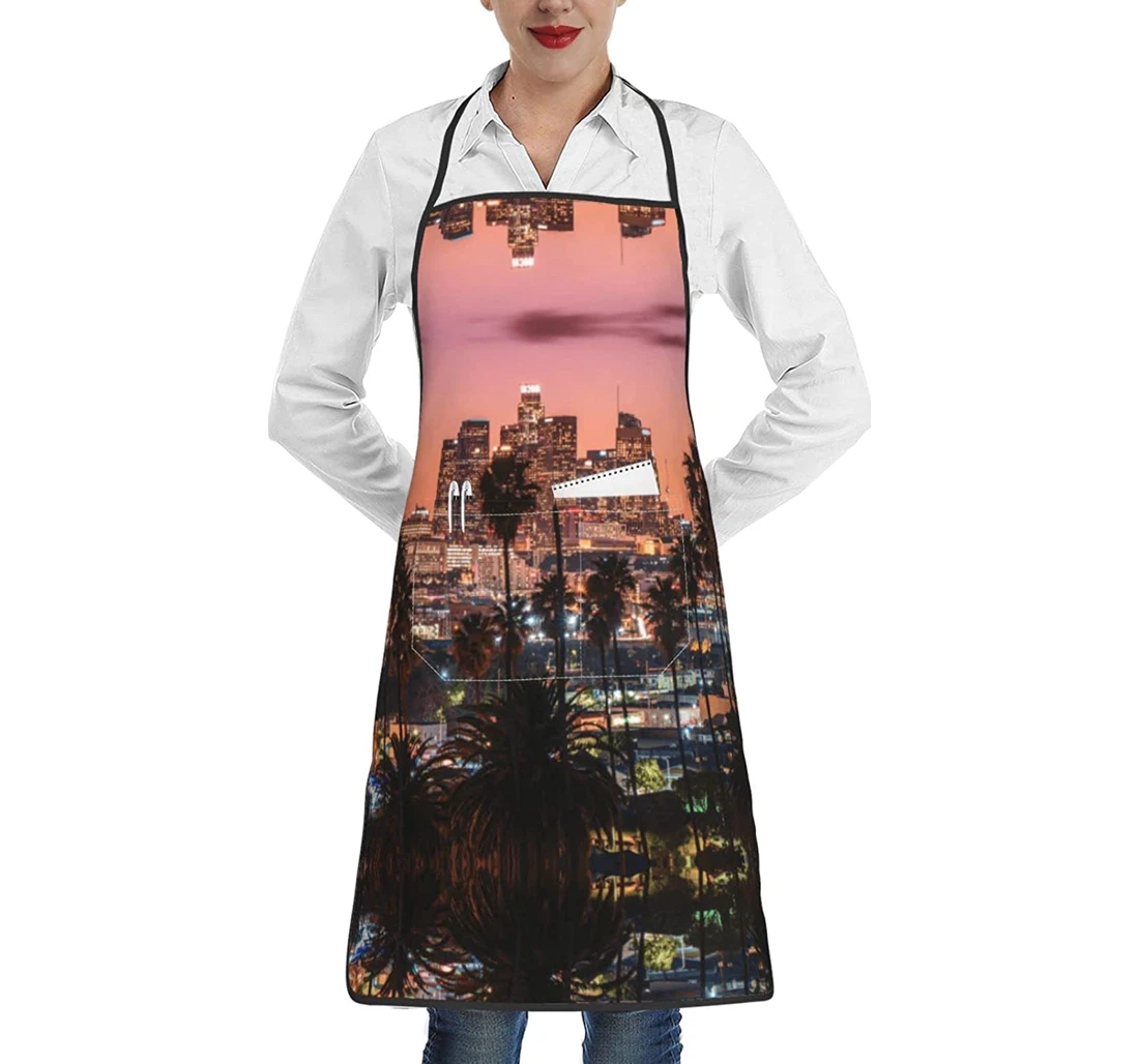 Los Angeles Palm Trees Apron