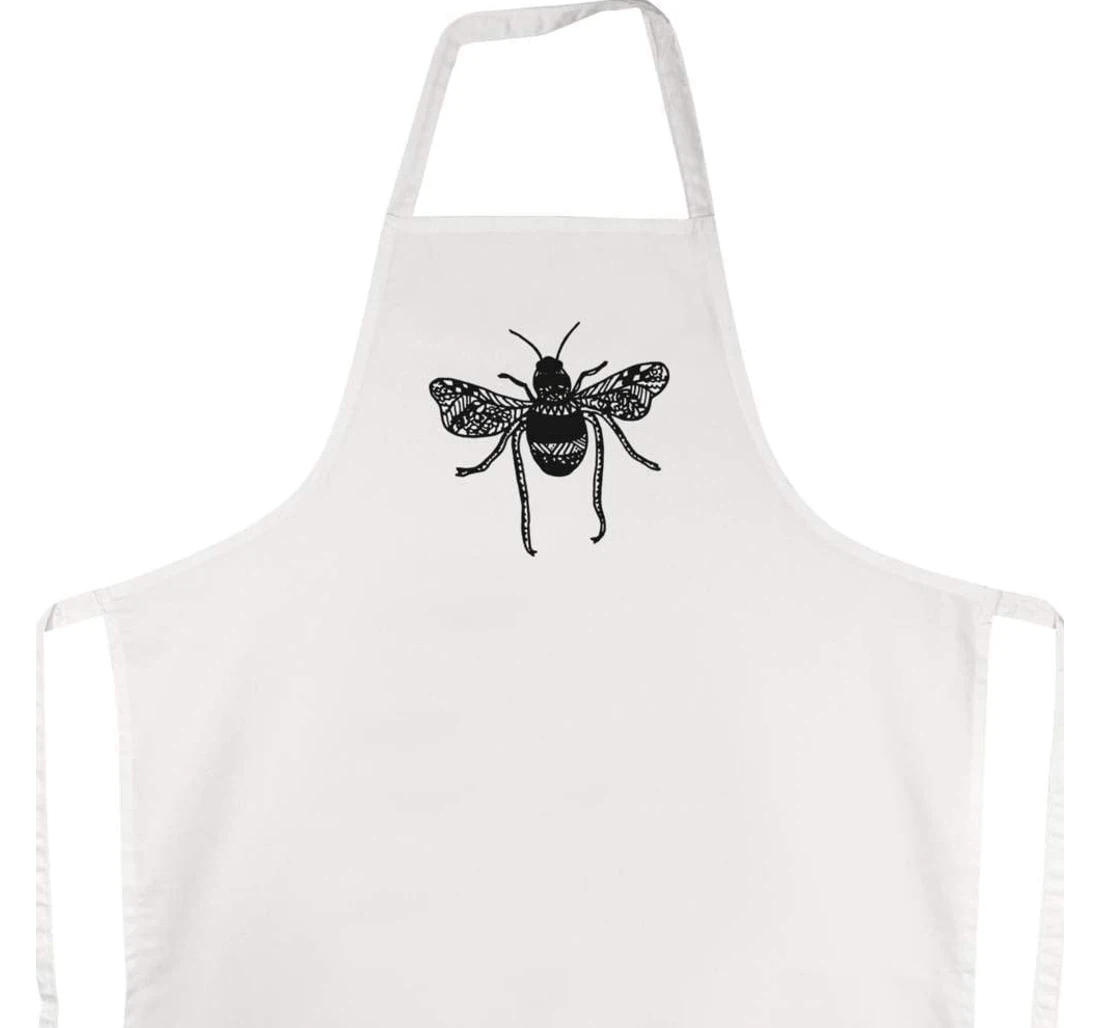 'patterned Bee' Apron