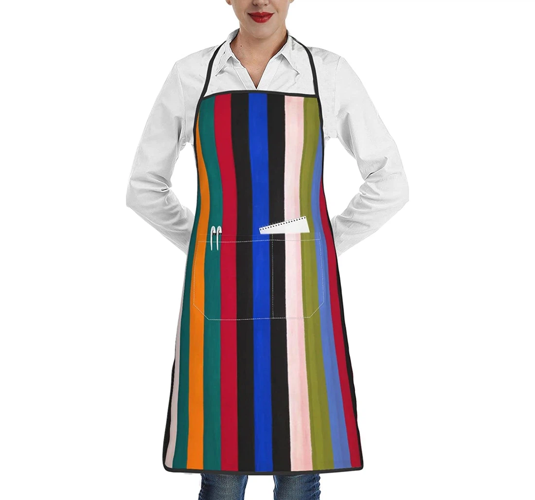 Colored Stripes Apron