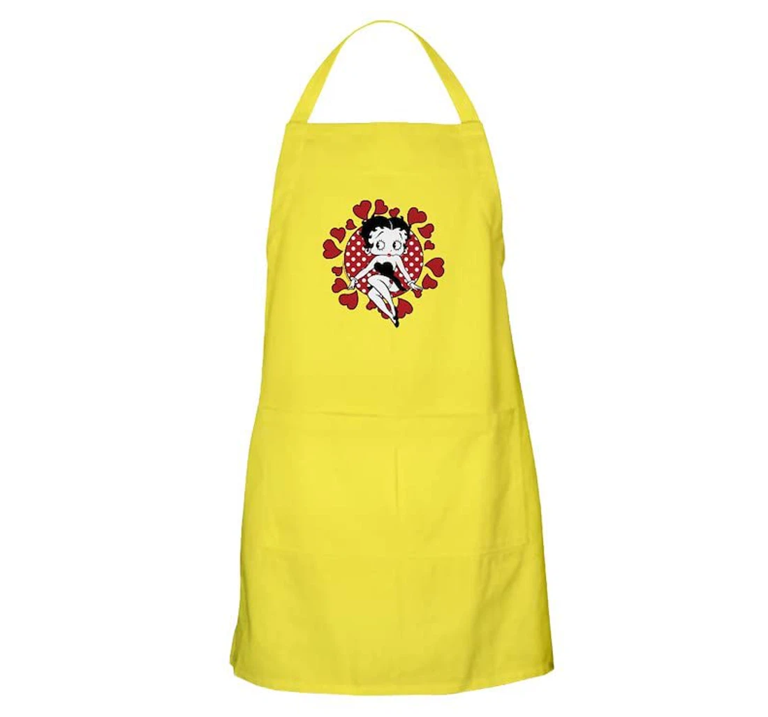 Betty Boop Circle Of Hearts Apron