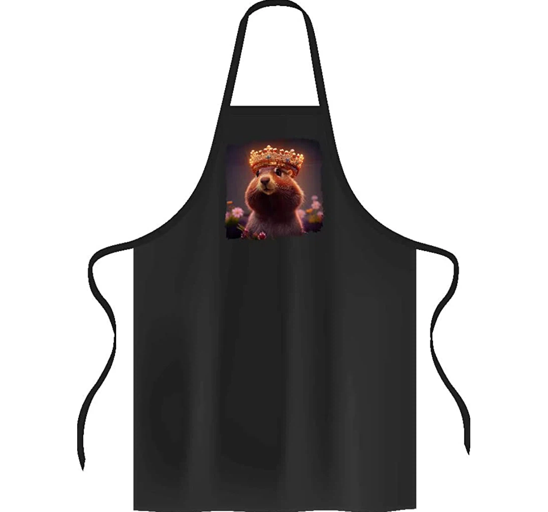 Funny Animal Marmot Cute Apron