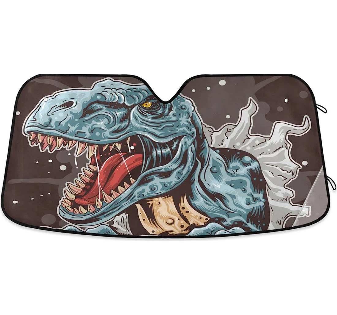 Dinosaur Auto Sun Shade