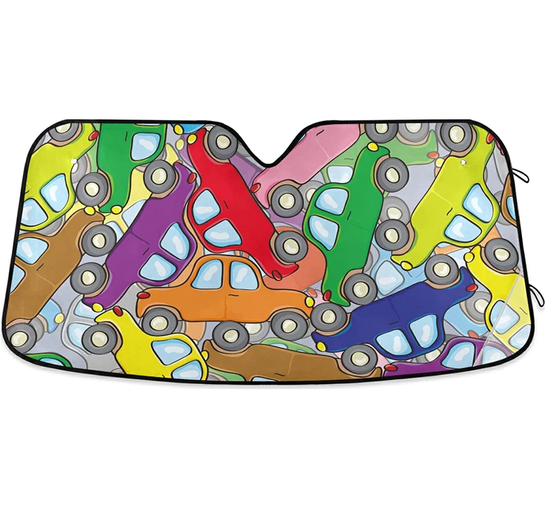 Taxi Heavy Traffic Auto Sun Shade