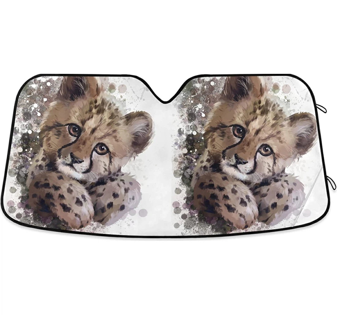 Cheetah Cub Auto Sun Shade