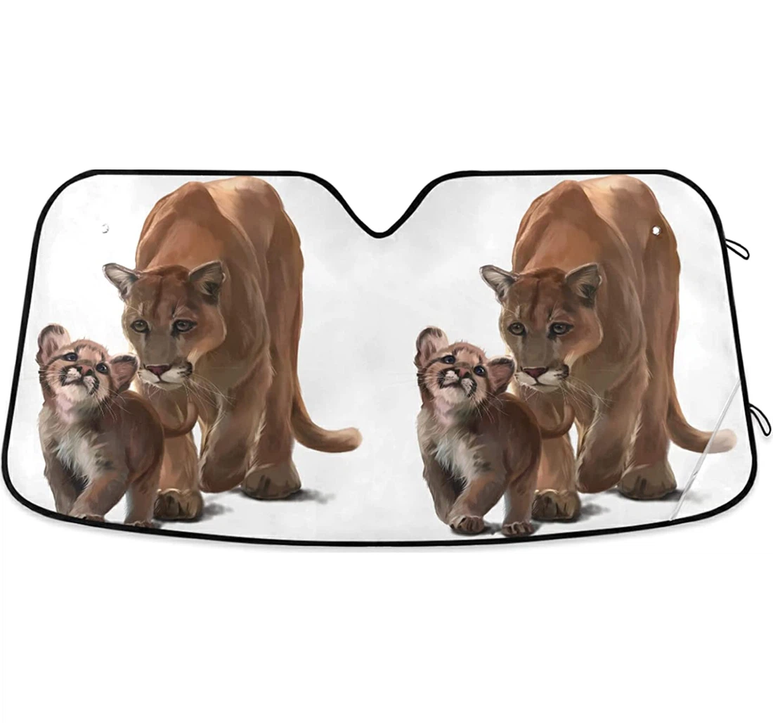 Cougars Auto Sun Shade