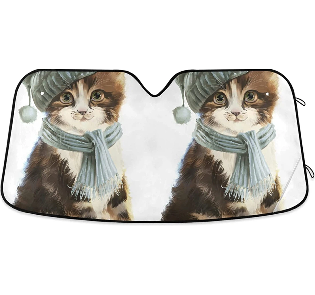 Cat Hat Auto Sun Shade