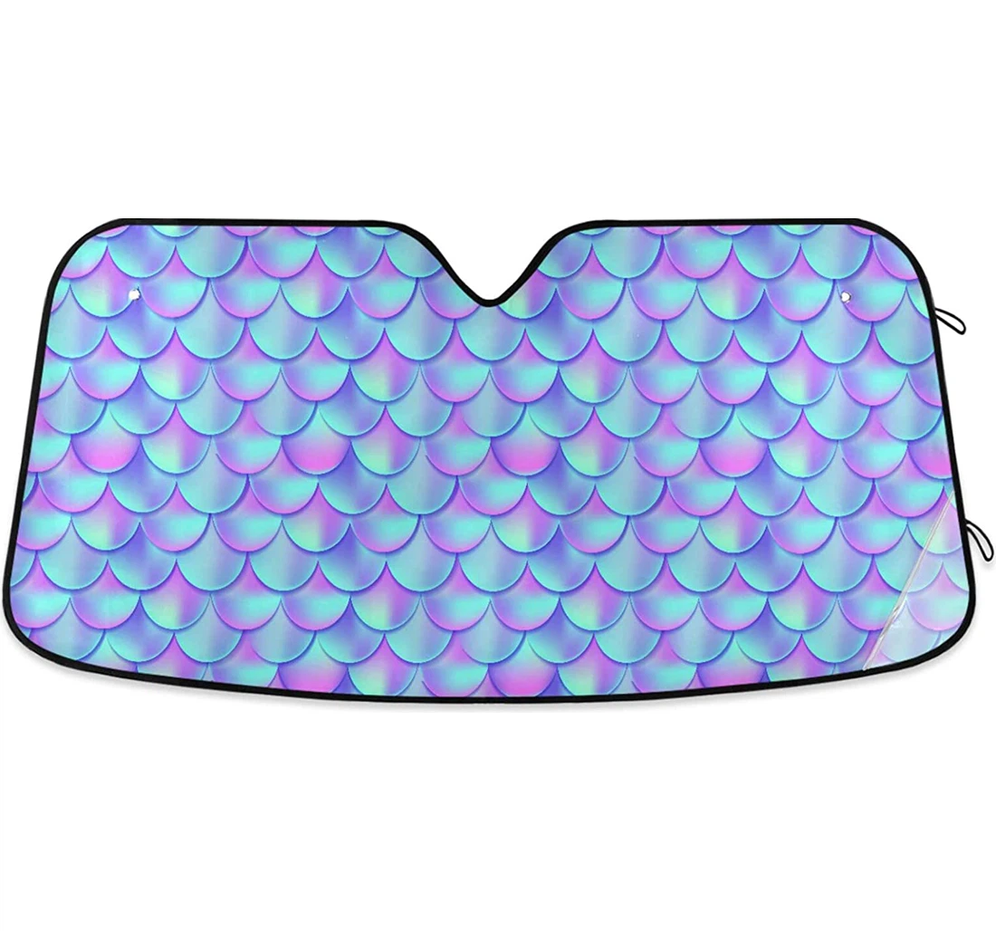 Mermaid Tail Auto Sun Shade