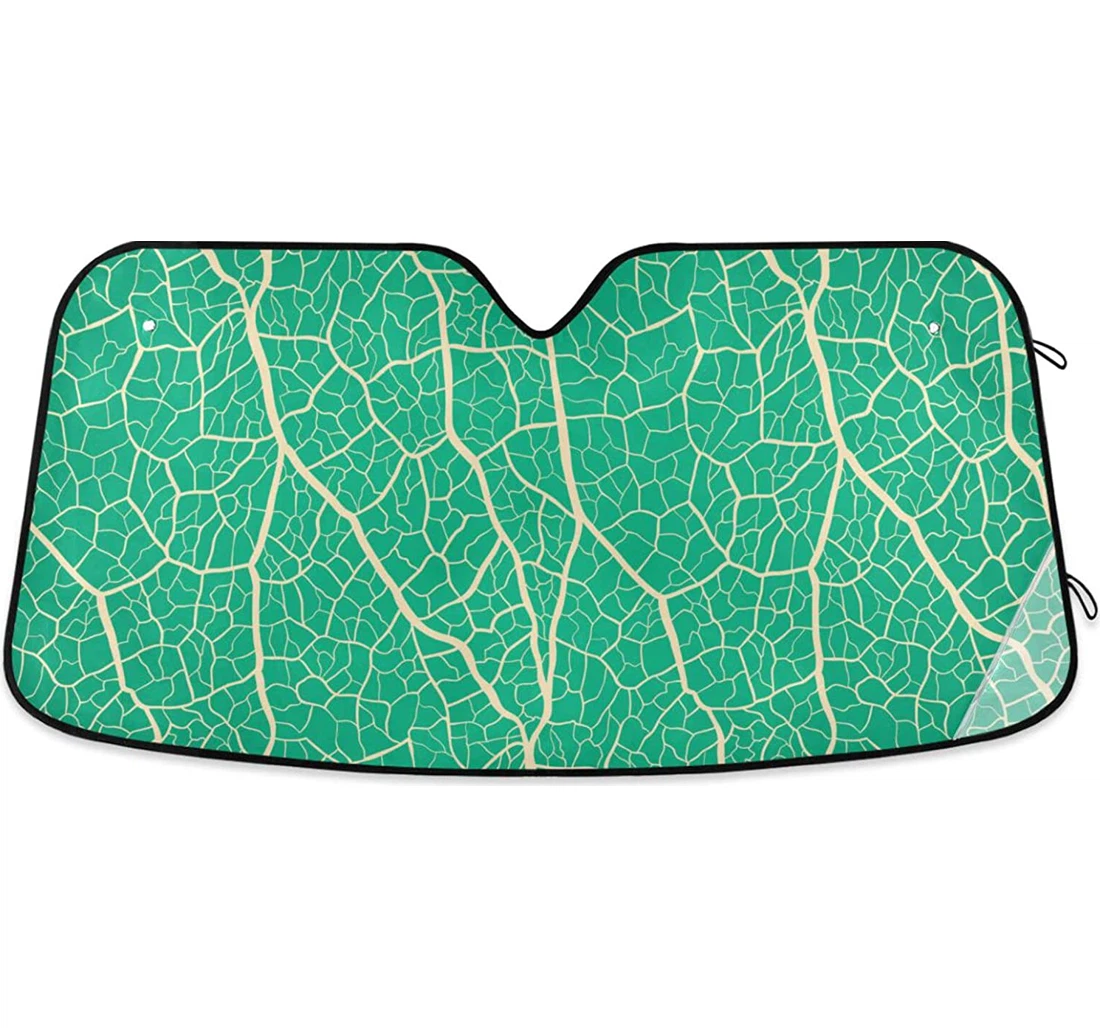 Green Branches Auto Sun Shade