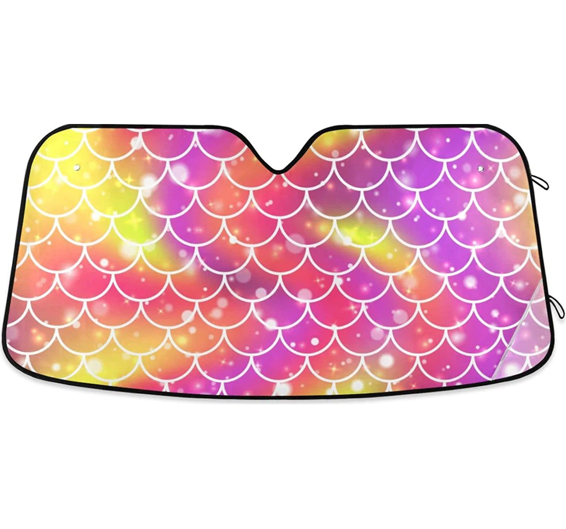 Kigai Colorful Scale Auto Sun Shade
