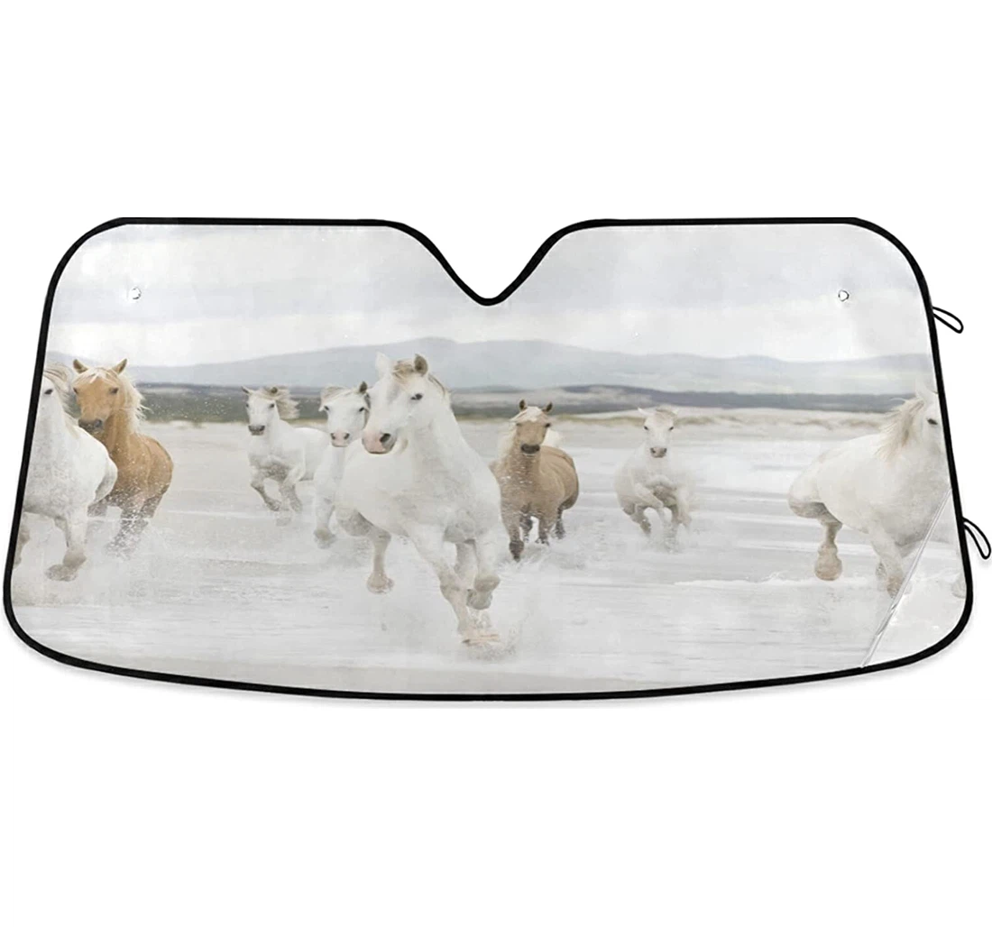 Running Horse Auto Sun Shade