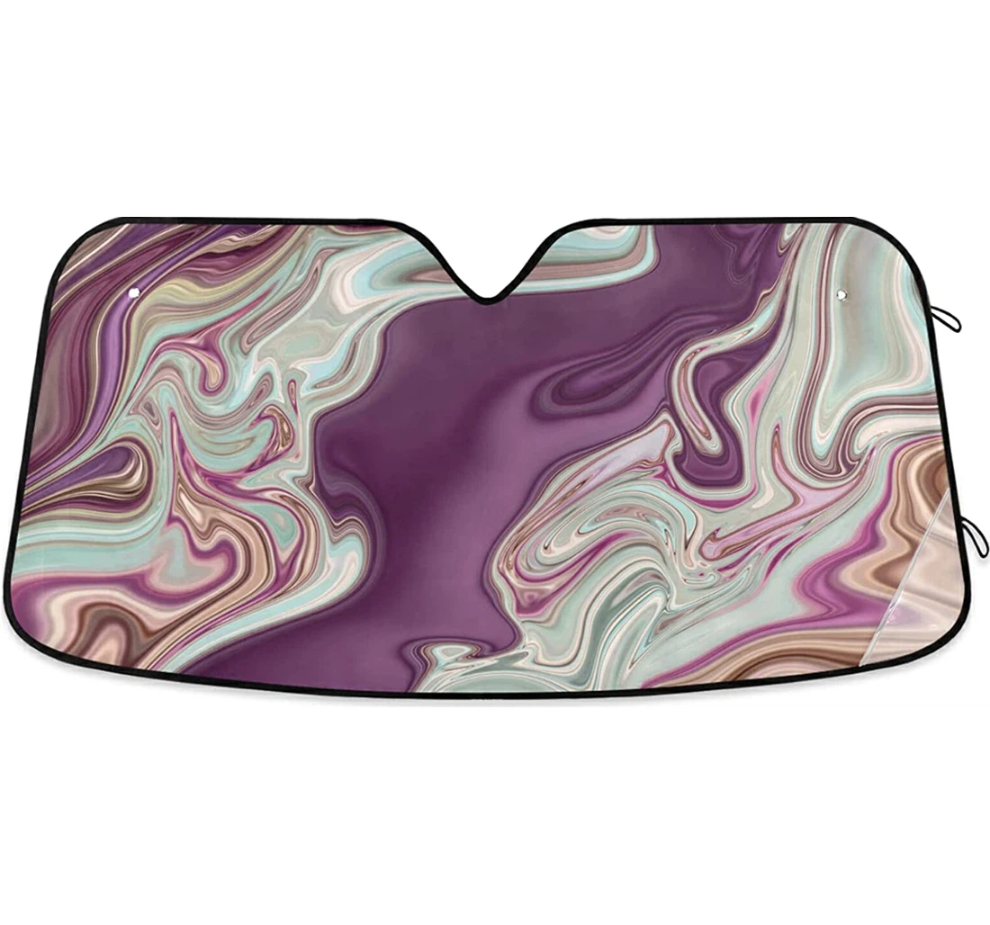 Marble Texture Coolsun Fits Auto Sun Shade