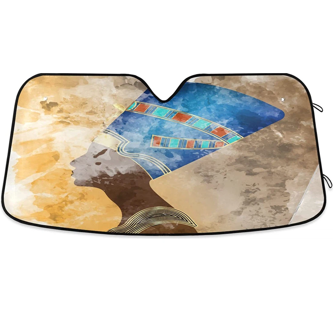 Queen Egypt African Auto Sun Shade