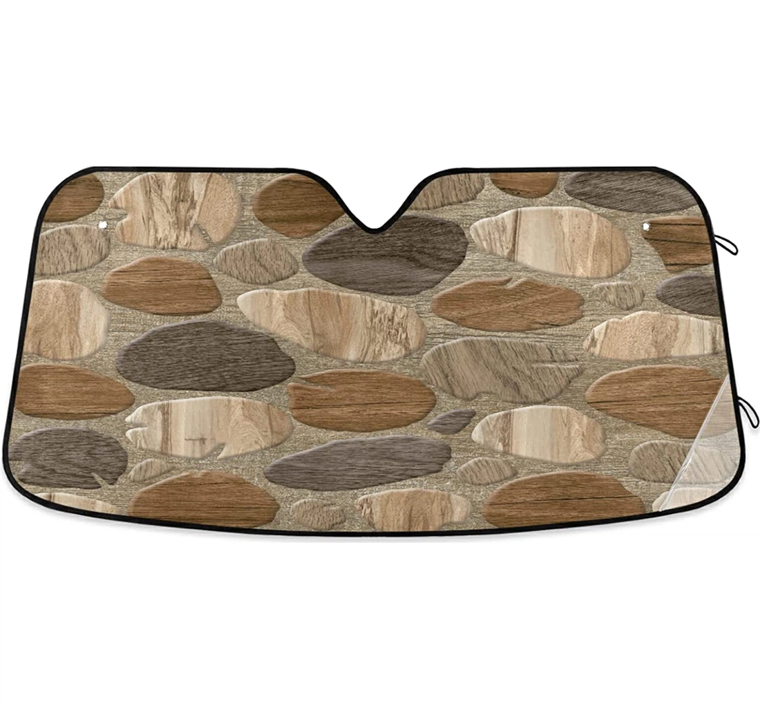 Ceramic Tiles Wood Marble D Auto Sun Shade
