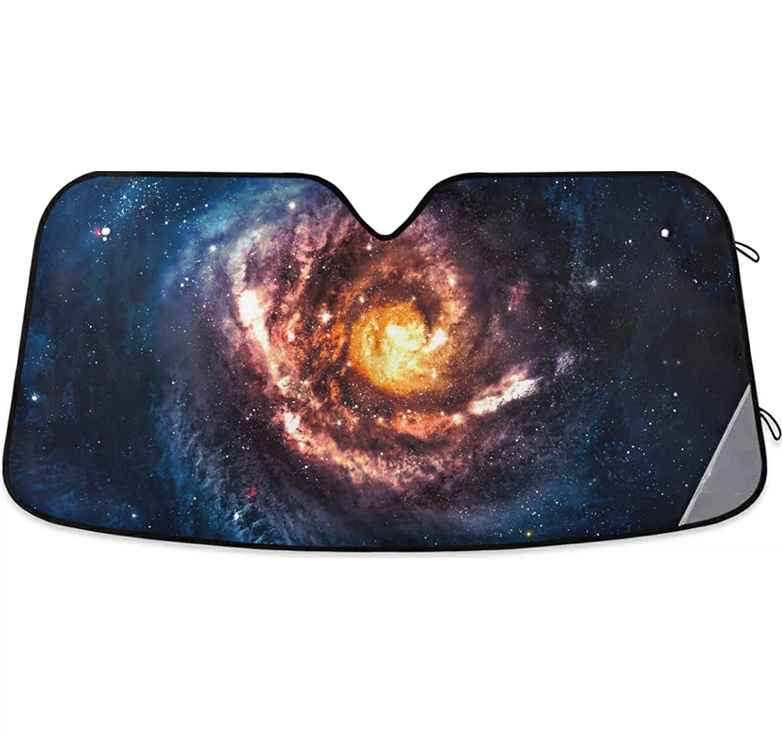 Spiral Galaxy Auto Sun Shade