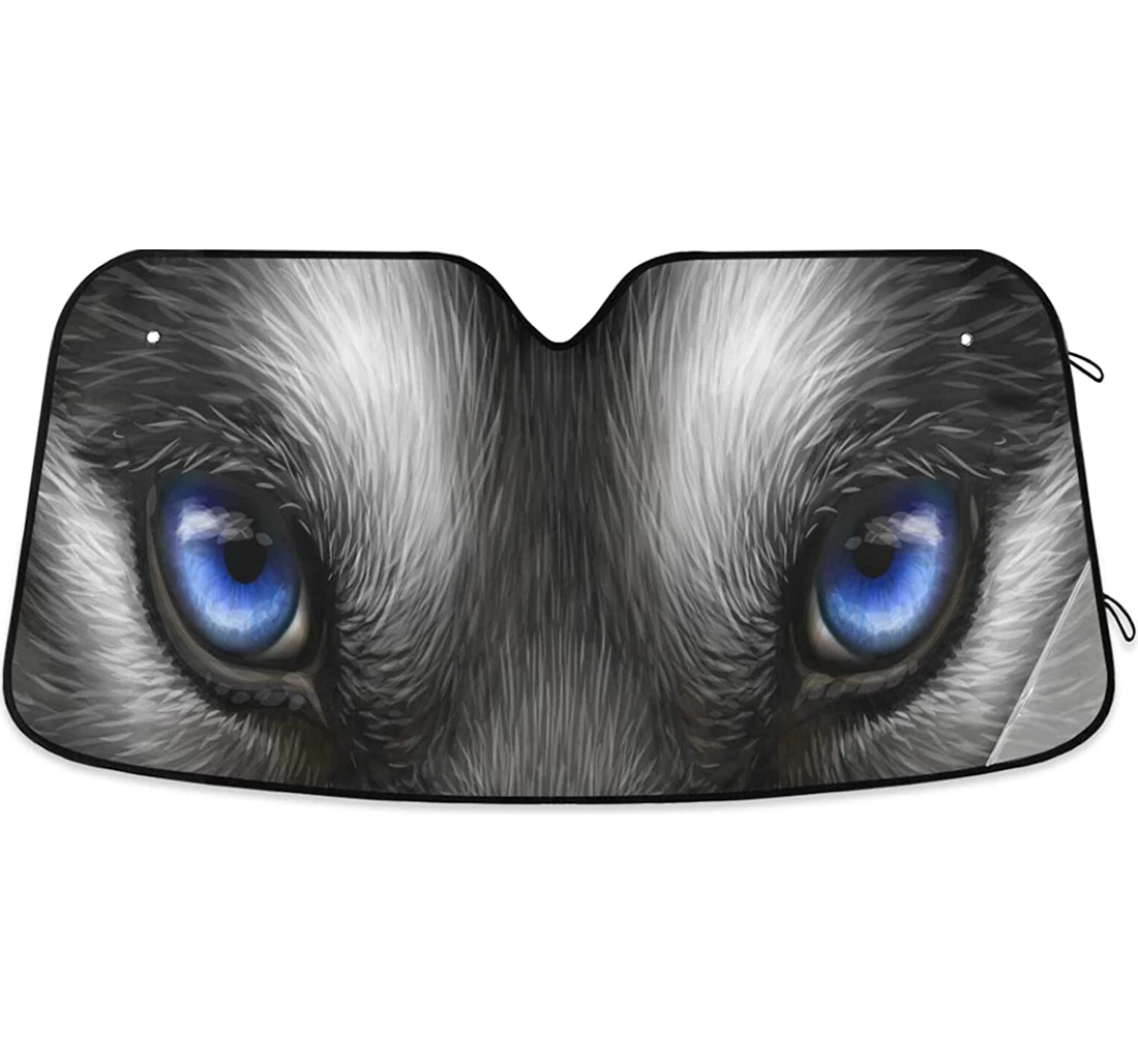 Eye Of The Wolf With General Purpose Auto Sun Shade