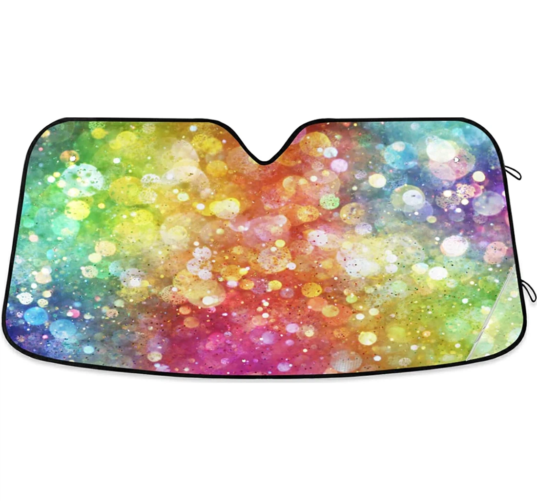 Rainbow Of Lights Retractable Auto Sun Shade
