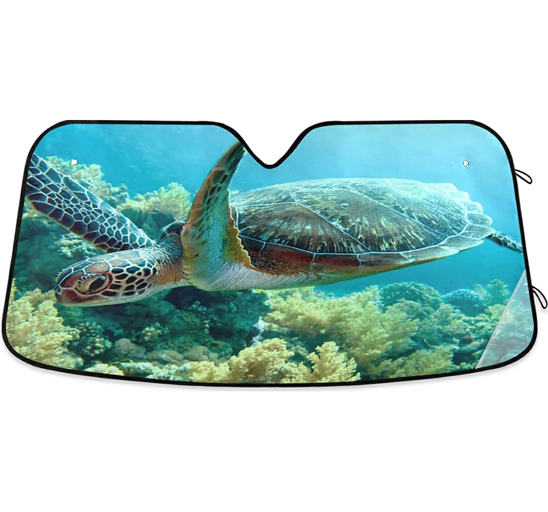 Sea Turtle Coolsun Fits Auto Sun Shade