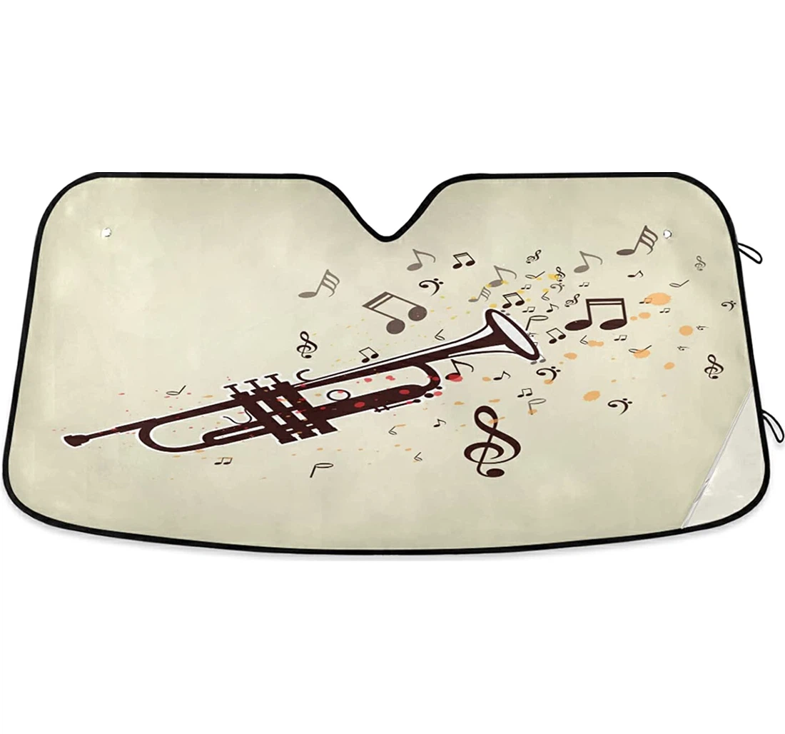 Music Coolsun Fits Auto Sun Shade