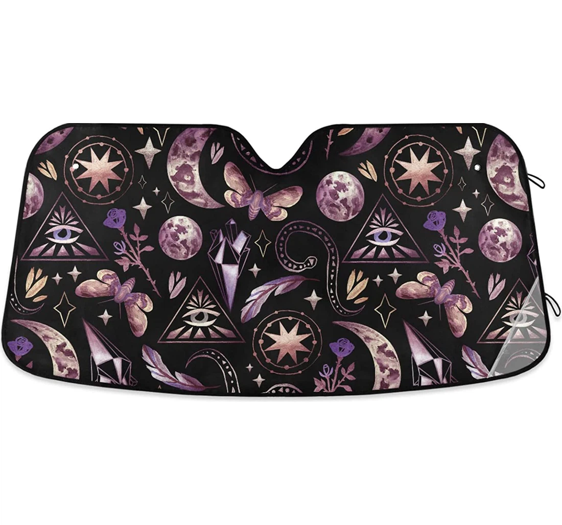 Mystical Moon Eye Auto Sun Shade