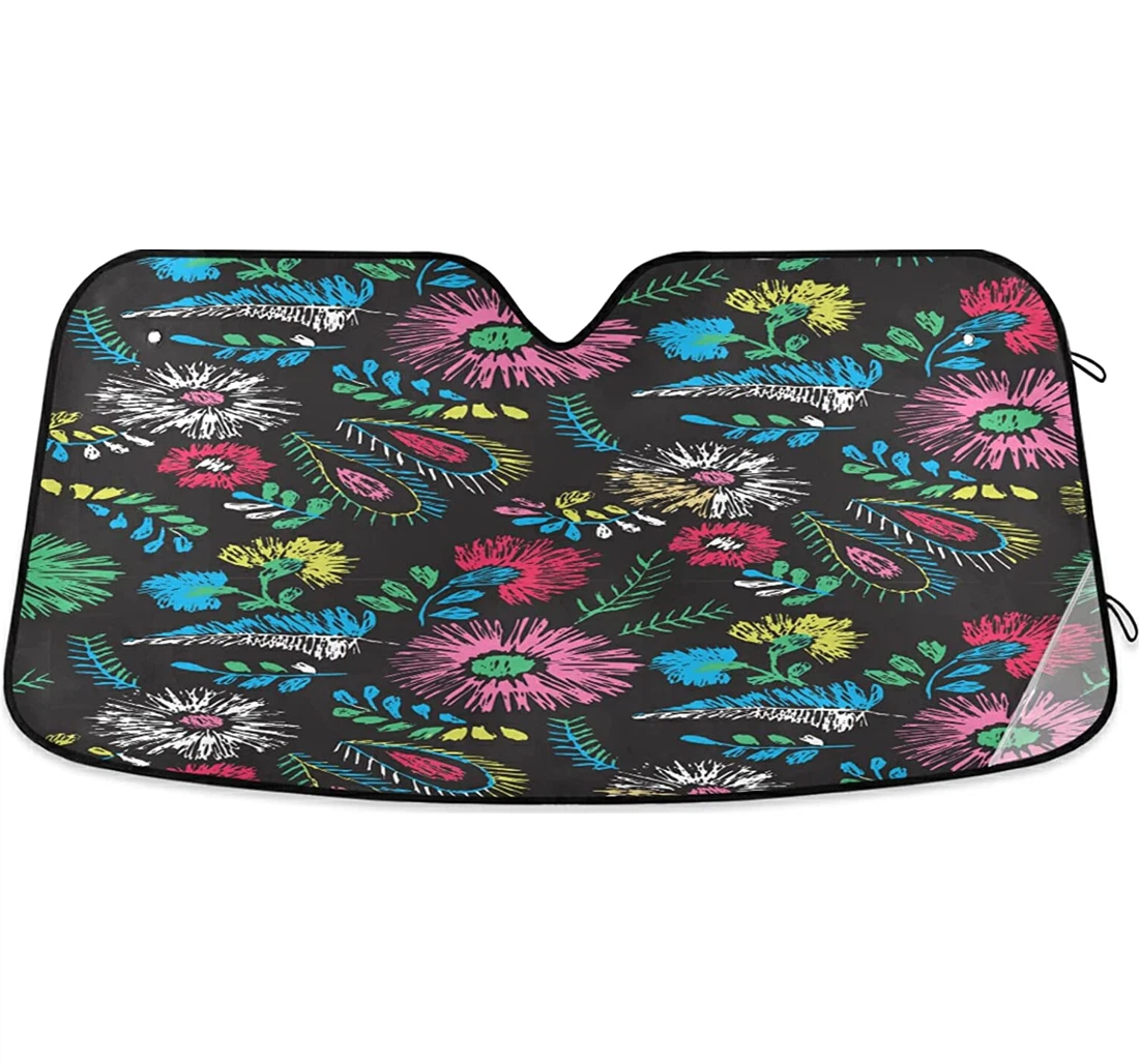 Peacock Feather Coolsun Fits Auto Sun Shade
