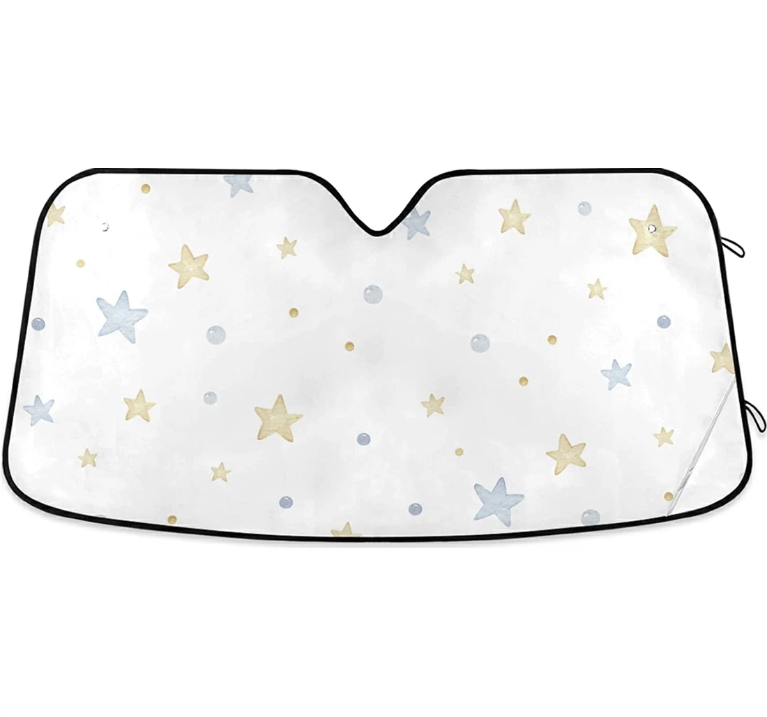 Moon Stars With General Purpose Auto Sun Shade