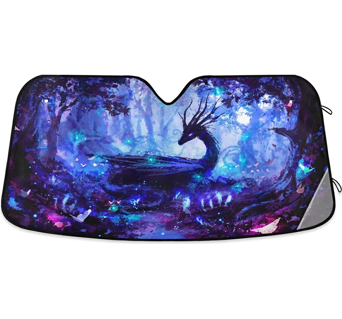 Fantasy Dragon Auto Sun Shade