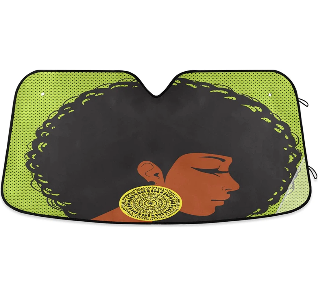 African American Auto Sun Shade