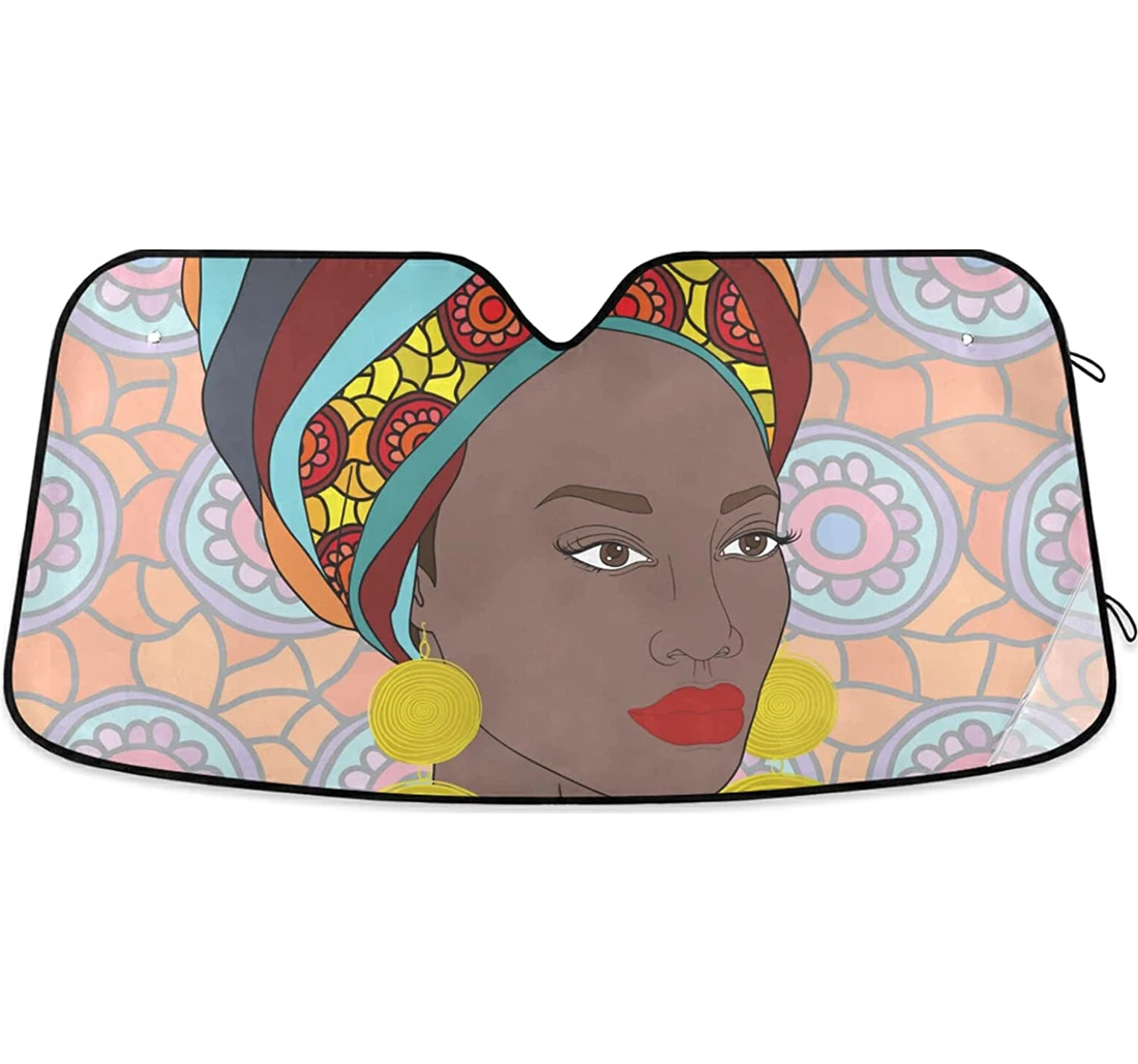 African American Auto Sun Shade