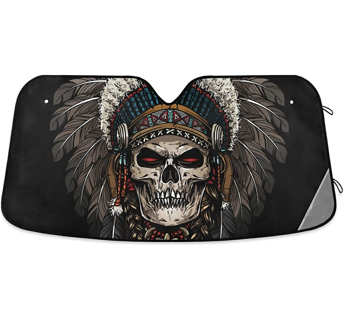 Chief Skull Auto Sun Shade