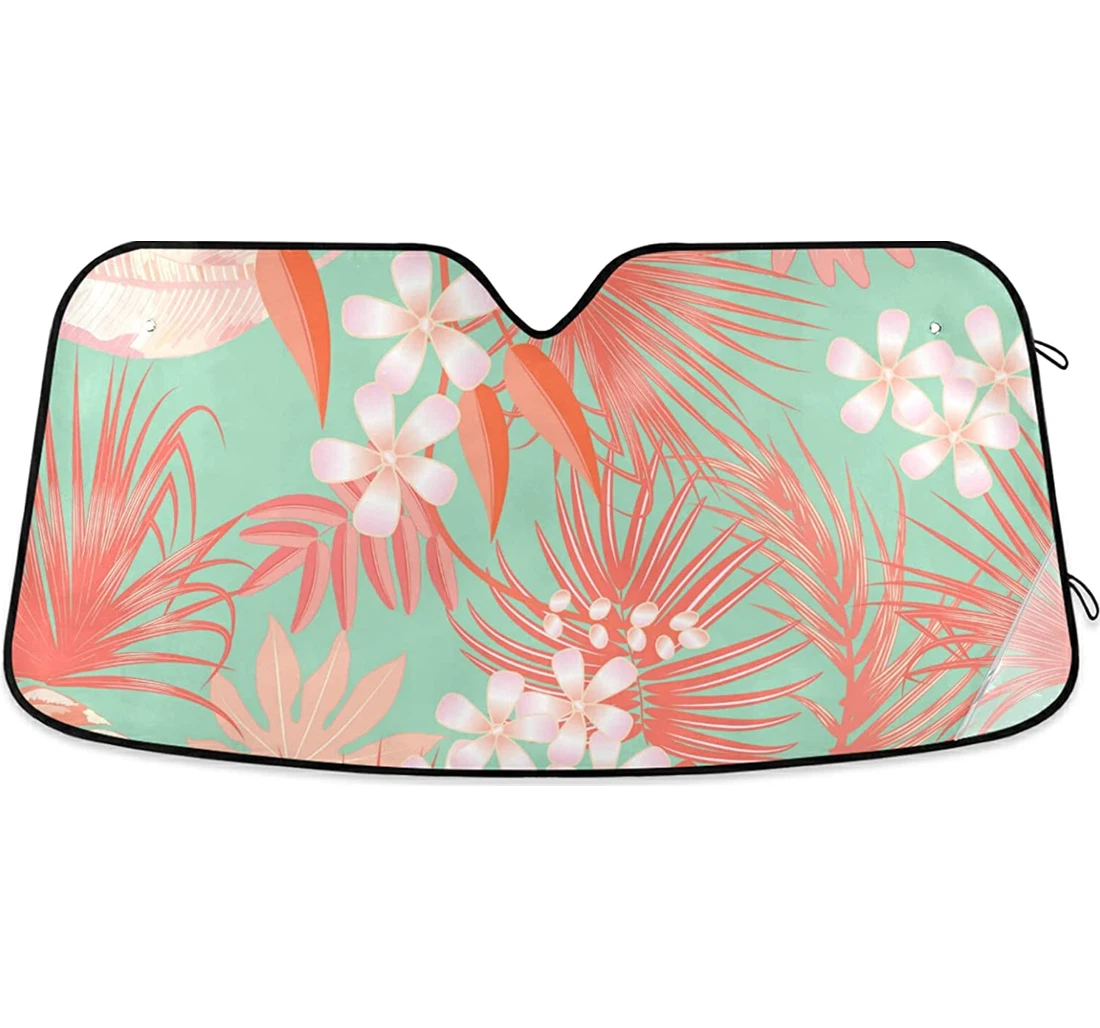 Tropical Plants With General Purpose Auto Sun Shade