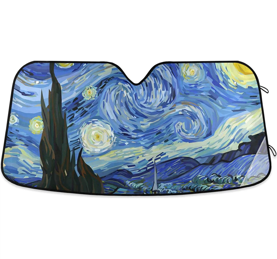 Starry Night Auto Sun Shade