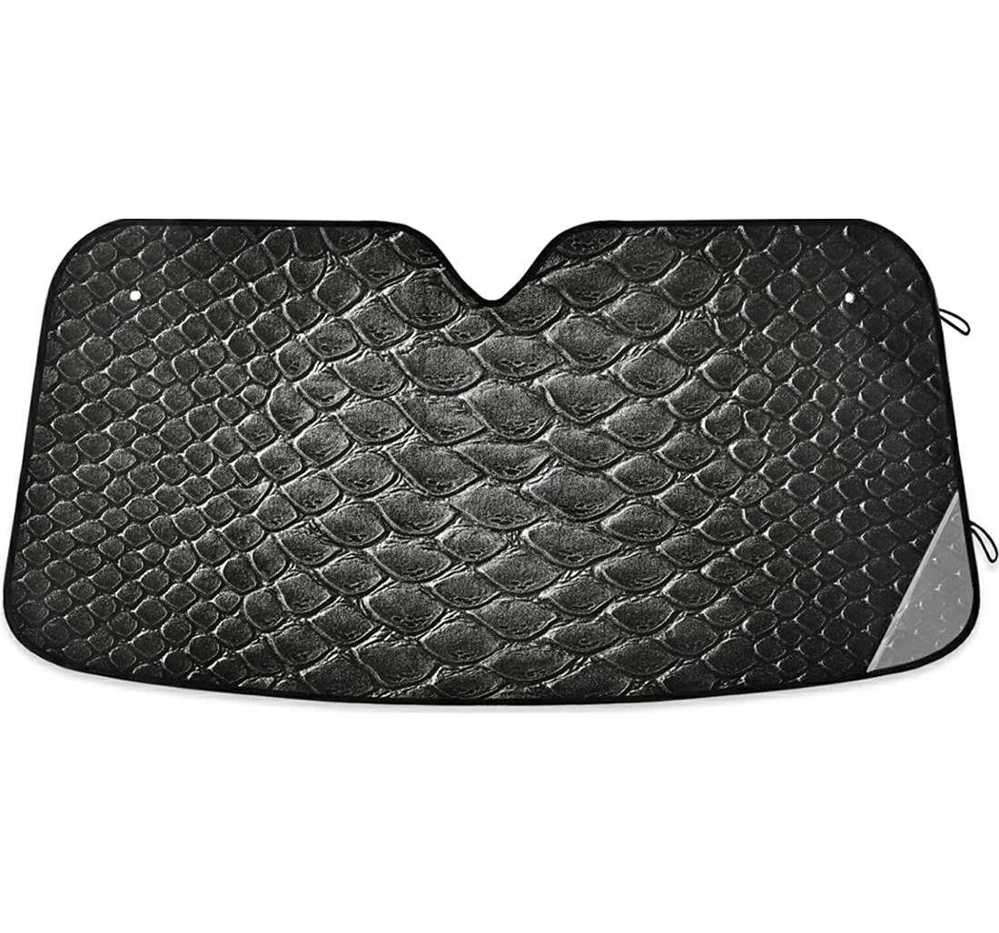 Black Snake Skin Cars Cars Auto Sun Shade
