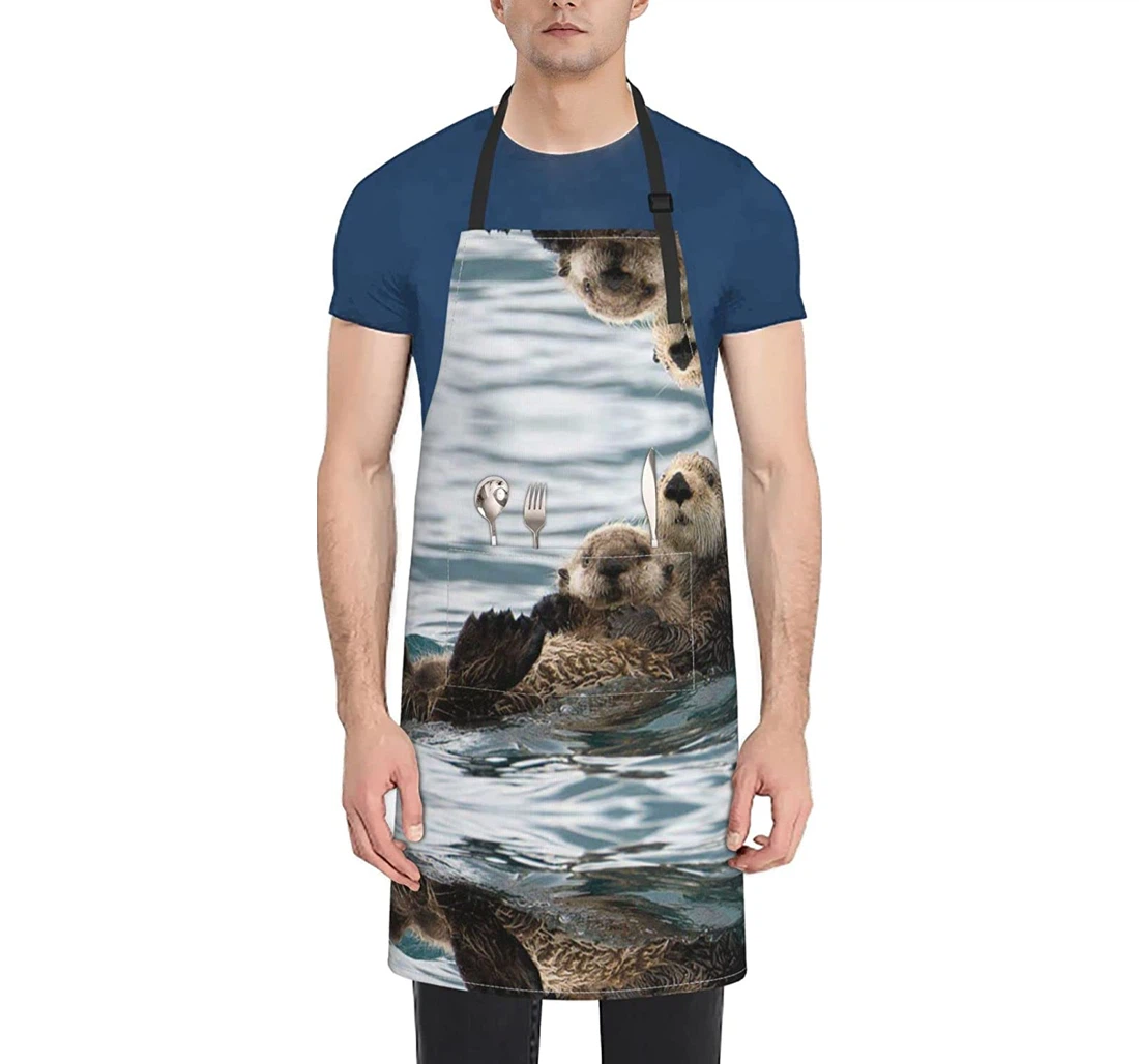 Animals Swimming In Ocean Apron