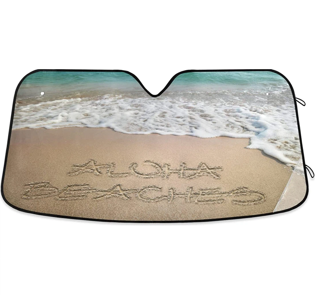 Aloha Beaches Auto Sun Shade