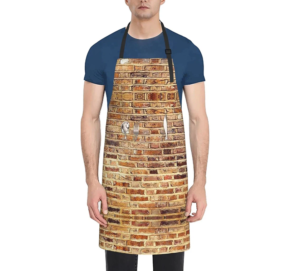 Industrial Brick Wall Background Apron