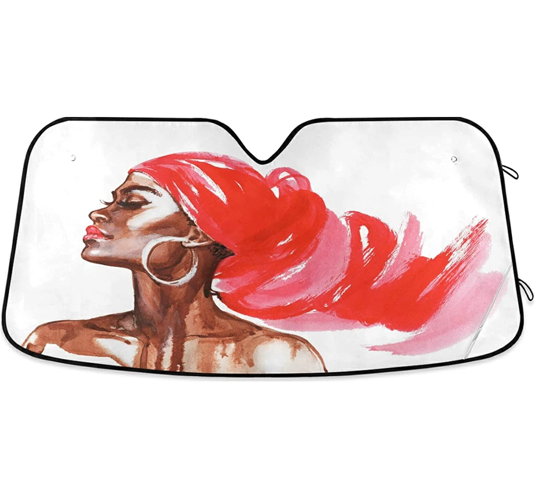 African American Auto Sun Shade