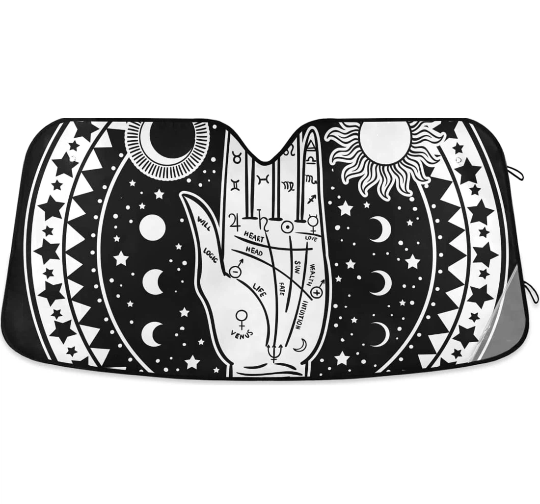 Astrology Auto Sun Shade