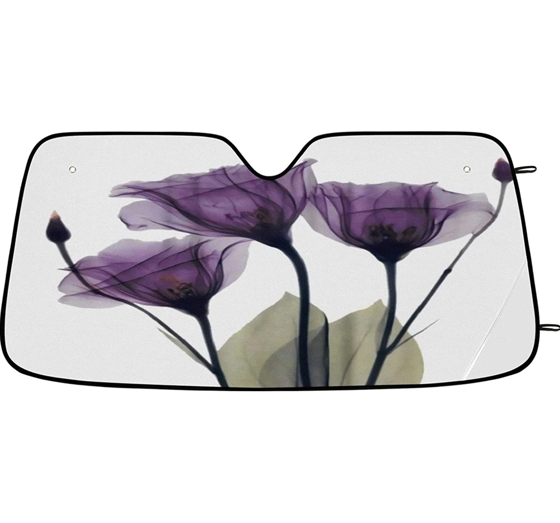 Hope Flowers Spring Floral × Auto Sun Shade