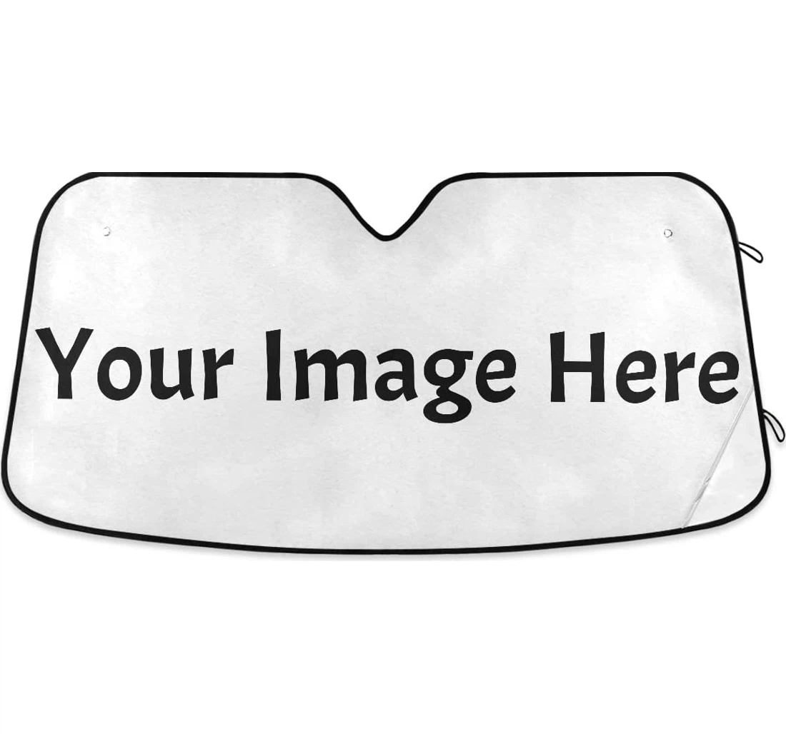 Custom Personalized Dad's Gift Add Own Photo Auto Sun Shade