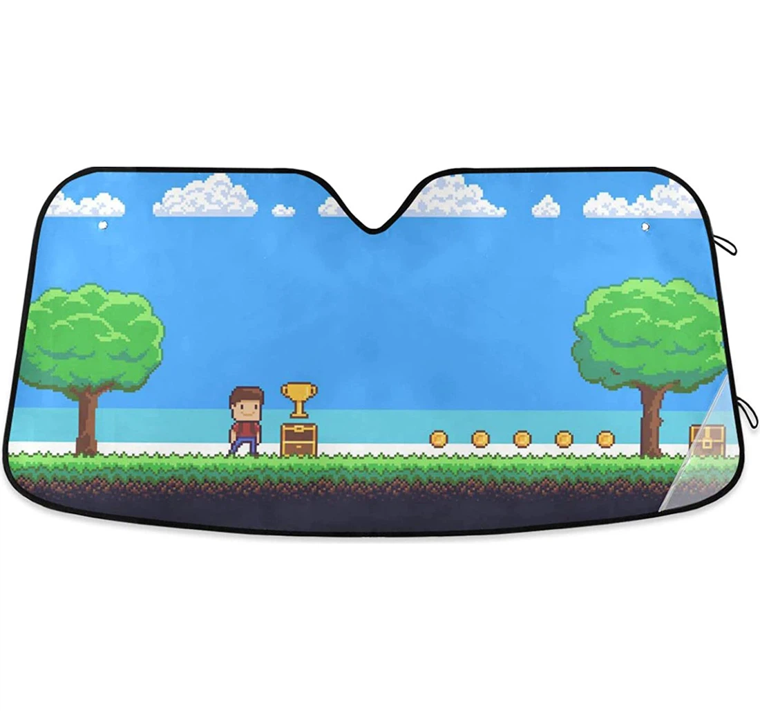 Video Games Grass Trees Sky Auto Sun Shade