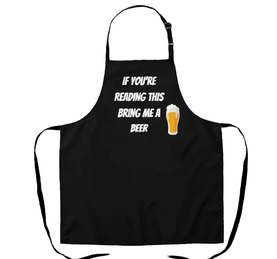 Funny Bring Me A Beer Funny Gift Him Gift Her Apron