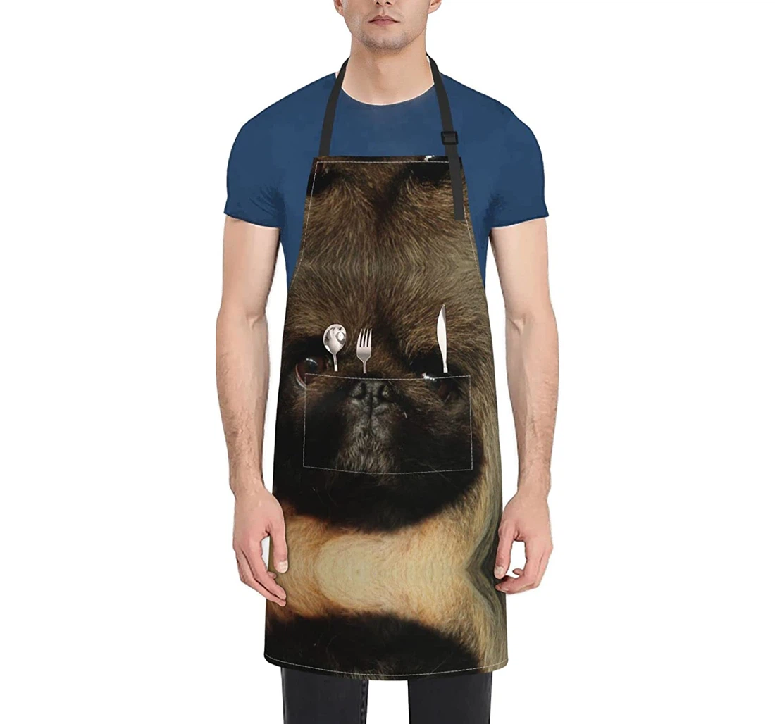 Cute Pekingese Apron