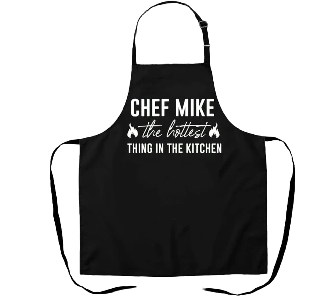 Personalized Custom Gift Him Funny Grilling Bbq Birthday Hottest Thing Apron