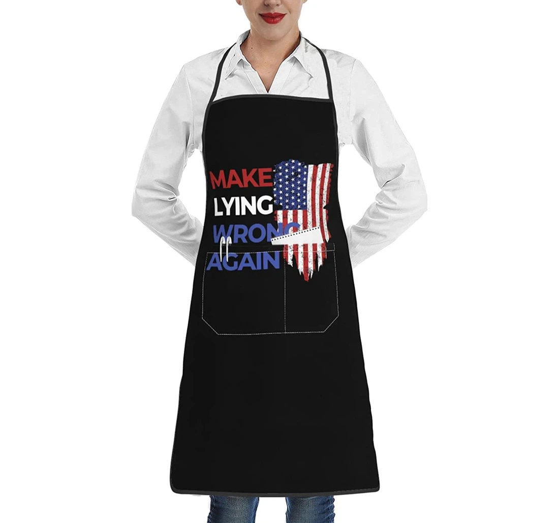 Make Lying Wrong Again Apron