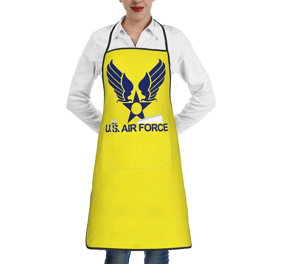 Us Air Force Pocket Wai Cloth Chef Apron