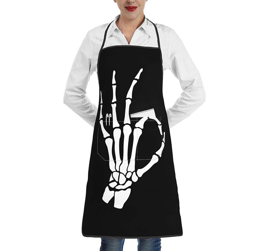 Skeleton Hand Apron