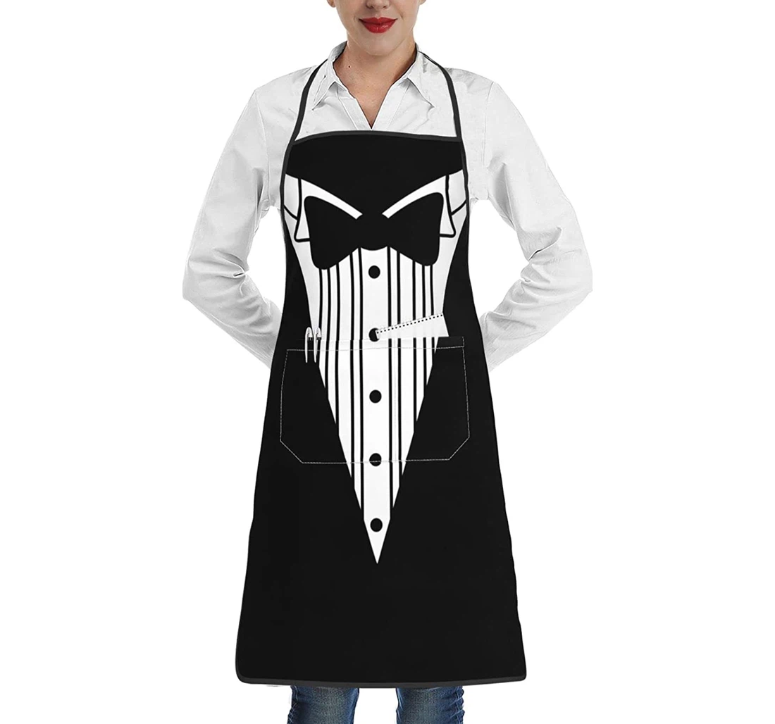 Tuxedo Logo Apron