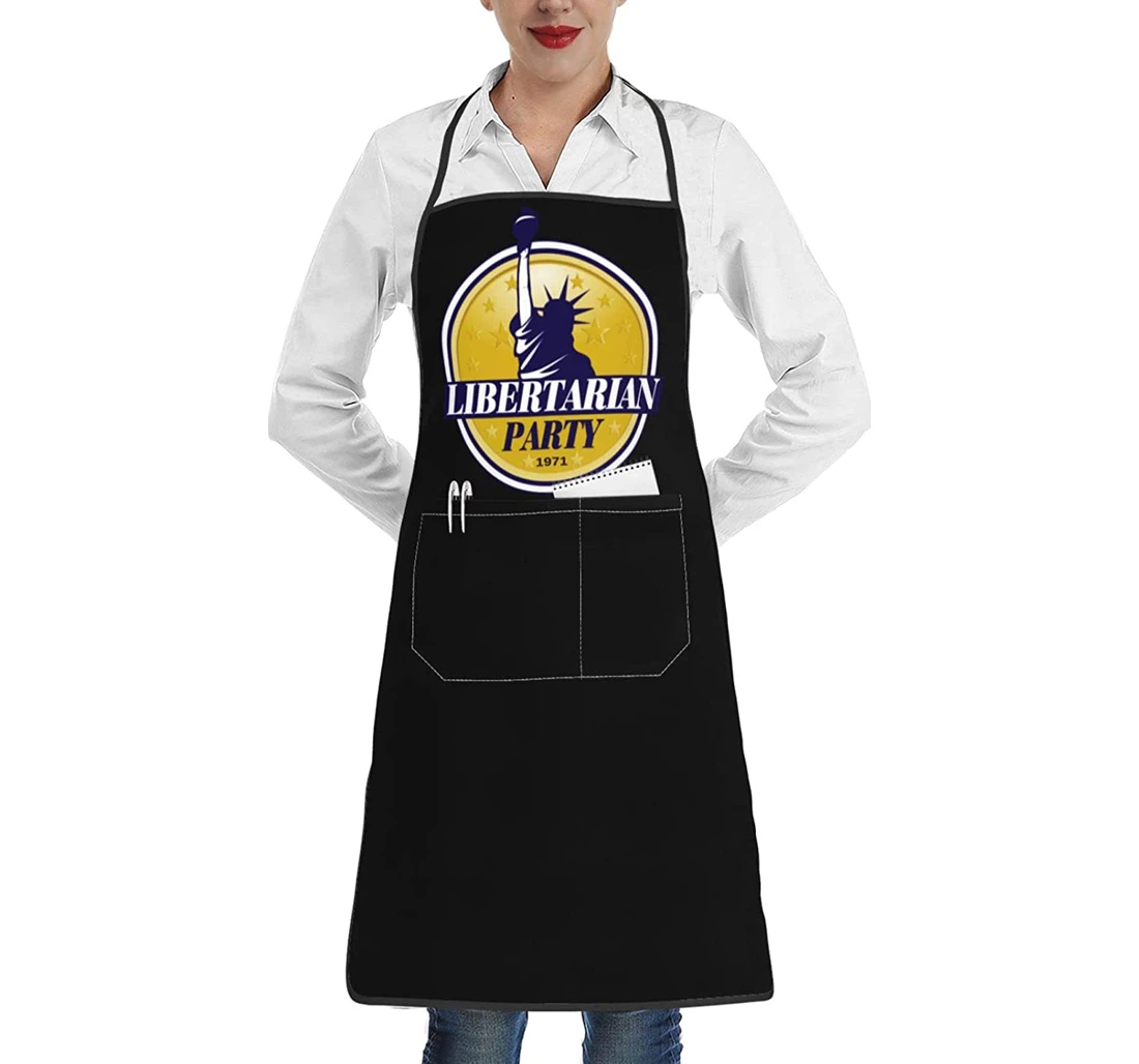 Usa Libertarian Party Logo Pocket Wai Apron